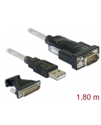 ADAPTER USB->SERIAL 9PIN+25PIN DELOCK