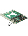 ADAPTER SATA 22PIN (F)->MSATA+RAID 2.5'' DELOCK - nr 8