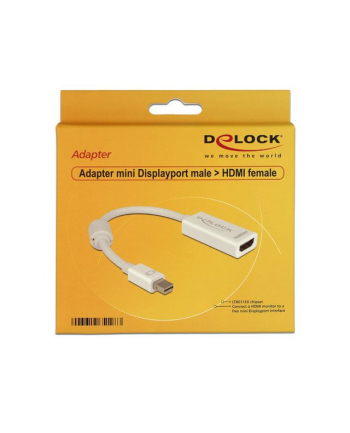 ADAPTER DISPLAYPORT MINI->HDMI 18CM DELOCK