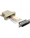 ADAPTER COM 25M->RJ45(F)(ASSEMBLY KIT) DELOCK - nr 1
