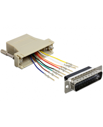 ADAPTER COM 25M->RJ45(F)(ASSEMBLY KIT) DELOCK