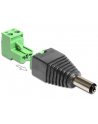 ADAPTER TERMINAL BLOCK (2PIN)->DC 2.5X5.5MM(M) DELOCK - nr 1
