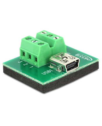 ADAPTER TERMINAL BLOCK (6PIN)->MINI USB(F) DELOCK