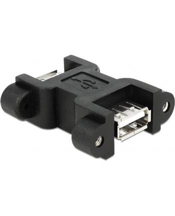 ADAPTER USB 2.0 A(F)->A(F) BECZKA + MONTAŻ ŚRUB DELOCK