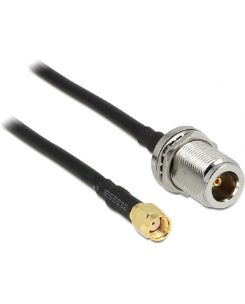 SI.KABEL WLAN RP-SMA(M)-> N JACK BULKHEAD 1.5M DELOCK nr 1