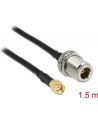 SI.KABEL WLAN RP-SMA(M)-> N JACK BULKHEAD 1.5M DELOCK - nr 8