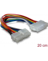 PRZEDŁUŻACZ ZASILANIA ATX 24F/24M 20CM DELOCK - nr 5