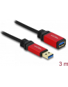 PRZEDŁUŻACZ USB AM-AF 3.0 3M PREMIUM DELOCK - nr 21