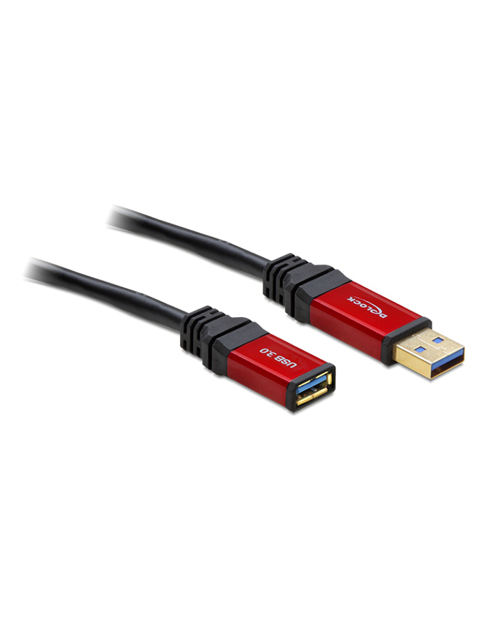 PRZEDŁUŻACZ USB AM-AF 3.0 3M PREMIUM DELOCK główny