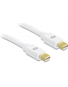 KABEL DISPLAYPORT MINI M-> DISPLAYPORT MINI  M 2M GOLD  DELOCK - nr 3