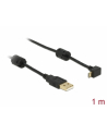 KABEL USB MICRO AM-MBM5P 2.0 KĄTOWY GÓRA/DÓŁ 90'' 1M DELOCK - nr 9