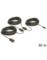 KABEL USB AM-BM 2.0 30M AKTYWNY BLACK DELOCK - nr 1