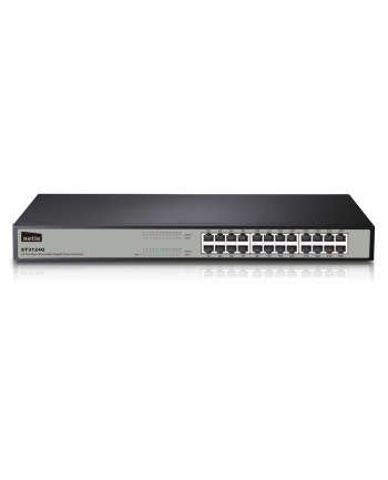 SWITCH RACK 19'' 24-PORT 1GB, ST3124G NETIS