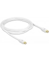 KABEL DISPLAYPORT MINI M-> DISPLAYPORT MINI  M 2M GOLD  DELOCK - nr 18