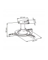 ART UCHWYT SUFITOWY DO PROJEKTORA P-101S 15KG SREBRNY - nr 3