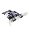 DELOCK KARTA PCI EXPRESS >COM 9PIN X4 - nr 5