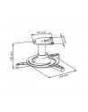 ART UCHWYT SUFITOWY DO PROJEKTORA P-101S 15KG SREBRNY - nr 3