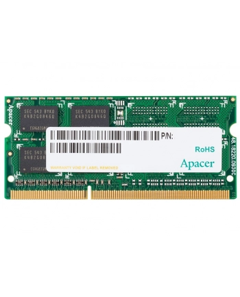 DDR3 APACER SODIMM 8GB 1600MHz PC3-12800 CL11 nr 1