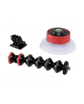 Joby Uchwyt do kamer video Suction Cup & GorillaPod Arm™ Czarny/Czerwony nr 1