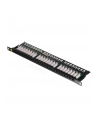 Netrack patchpanel 19'' 24-porty kat. 5e UTP LSA, 0,5U z półką - nr 13