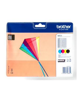 Brother Pack LC223VALBP II Pack CMYBk  LC223C+LC223M+LC223Y+LC223BK