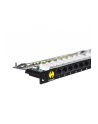 Netrack patchpanel 19'' 24-porty kat. 5e UTP LSA, 0,5U z półką - nr 5