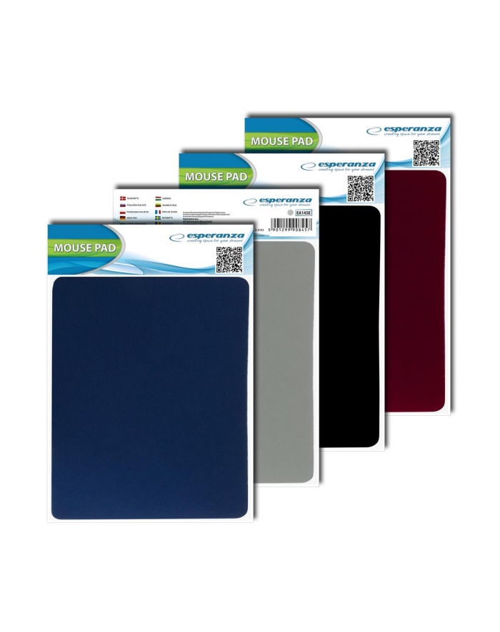 ESPERANZA PODKŁADKA POD MYSZ MATERIAŁ NIEBIESKA EA145B |220X180X2MM| NIEBIESKA główny