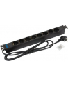 Triton Listwa zasilająca 19  RAB-PD-X02-A1 (8 gniazd w standardzie DIN  max. 16 A  przewód 3 x 1 5 mm o długości 2 m  wtyk DIN49441 16 A  kolor czarny RAL 9005) - nr 14