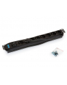 Triton Listwa zasilająca/przeciwprzepięciowa 19  RAB-PD-X07-A1 (8 gniazd w standardzie ČSN  max. 16 A  przewód 3 x 1 5 mm o długości 2 m  wtyk DIN49441 16 A  kolor czarny RAL 9005  wskaźnik zasilania LED   ochrona przeciwprzepięciowa – warystor) - nr 5