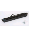Triton Listwa zasilająca 19  RAB-PD-X09-A1 (14 gniazd w standardzie IEC320  max. 10 A  przewód 3 x 1 5 mm o długości 2 m  wtyk IEC320 C14 10 A  kolor czarny RAL 9005  wskaźnik zasilania LED) - nr 5