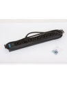 Triton Listwa zasilająca 19  RAB-PD-X09-A1 (14 gniazd w standardzie IEC320  max. 10 A  przewód 3 x 1 5 mm o długości 2 m  wtyk IEC320 C14 10 A  kolor czarny RAL 9005  wskaźnik zasilania LED) - nr 7