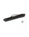 Triton Listwa zasilająca 19  RAB-PD-X09-A1 (14 gniazd w standardzie IEC320  max. 10 A  przewód 3 x 1 5 mm o długości 2 m  wtyk IEC320 C14 10 A  kolor czarny RAL 9005  wskaźnik zasilania LED) - nr 8