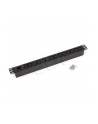 Triton Listwa zasilająca 19  RAB-PD-X10-A1 (14 gniazd w standardzie IEC320  max. 10 A  bez przewodu wytk C14  kolor czarny RAL 9005  wskaźnik zasilania LED) - nr 1