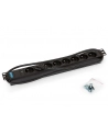 Triton Listwa zasilająca 19  RAB-PD-X05-A1 (8 gniazd w standardzie ČSN  max. 16 A  przewód 3 x 1 5 mm o długości 2 m  wtyk DIN49441 16 A  kolor czarny RAL 9005  wskaźnik zasilania LED) - nr 4