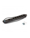 Triton Listwa zasilająca 19  RAB-PD-X06-A1 (8 gniazd w standardzie DIN  max. 16 A  przewód 3 x 1 5 mm o długości 2 m  wtyk DIN49441 16 A  kolor czarny RAL 9005   wskaźnik zasilania LED) - nr 2