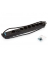 Triton Listwa zasilająca 19  RAB-PD-X06-A1 (8 gniazd w standardzie DIN  max. 16 A  przewód 3 x 1 5 mm o długości 2 m  wtyk DIN49441 16 A  kolor czarny RAL 9005   wskaźnik zasilania LED) - nr 6