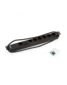 Triton Listwa zasilająca 19  RAB-PD-X06-A1 (8 gniazd w standardzie DIN  max. 16 A  przewód 3 x 1 5 mm o długości 2 m  wtyk DIN49441 16 A  kolor czarny RAL 9005   wskaźnik zasilania LED) - nr 8