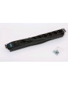 Triton Listwa zasilająca/przeciwprzepięciowa 19  RAB-PD-X08-A1 (8 gniazd w standardzie DIN  max. 16 A  przewód 3 x 1 5 mm o długości 2 m  wtyk DIN49441 16 A  kolor czarny RAL 9005   wskaźnik zasilania LED   ochrona przeciwprzepięciowa – warystor) - nr 3