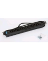 Triton Listwa zasilająca 19  RAB-PD-X09-A1 (14 gniazd w standardzie IEC320  max. 10 A  przewód 3 x 1 5 mm o długości 2 m  wtyk IEC320 C14 10 A  kolor czarny RAL 9005  wskaźnik zasilania LED) - nr 5