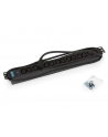 Triton Listwa zasilająca 19  RAB-PD-X09-A1 (14 gniazd w standardzie IEC320  max. 10 A  przewód 3 x 1 5 mm o długości 2 m  wtyk IEC320 C14 10 A  kolor czarny RAL 9005  wskaźnik zasilania LED) - nr 7