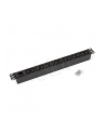 Triton Listwa zasilająca 19  RAB-PD-X10-A1 (14 gniazd w standardzie IEC320  max. 10 A  bez przewodu wytk C14  kolor czarny RAL 9005  wskaźnik zasilania LED) - nr 5