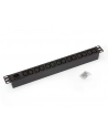 Triton Listwa zasilająca 19  RAB-PD-X10-A1 (14 gniazd w standardzie IEC320  max. 10 A  bez przewodu wytk C14  kolor czarny RAL 9005  wskaźnik zasilania LED) - nr 8