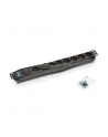 Triton Listwa zasilająca/przeciwprzepięciowa 19  RAB-PD-X07-A1 (8 gniazd w standardzie ČSN  max. 16 A  przewód 3 x 1 5 mm o długości 2 m  wtyk DIN49441 16 A  kolor czarny RAL 9005  wskaźnik zasilania LED   ochrona przeciwprzepięciowa – warystor) - nr 1