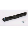Triton Listwa zasilająca/przeciwprzepięciowa 19  RAB-PD-X07-A1 (8 gniazd w standardzie ČSN  max. 16 A  przewód 3 x 1 5 mm o długości 2 m  wtyk DIN49441 16 A  kolor czarny RAL 9005  wskaźnik zasilania LED   ochrona przeciwprzepięciowa – warystor) - nr 4