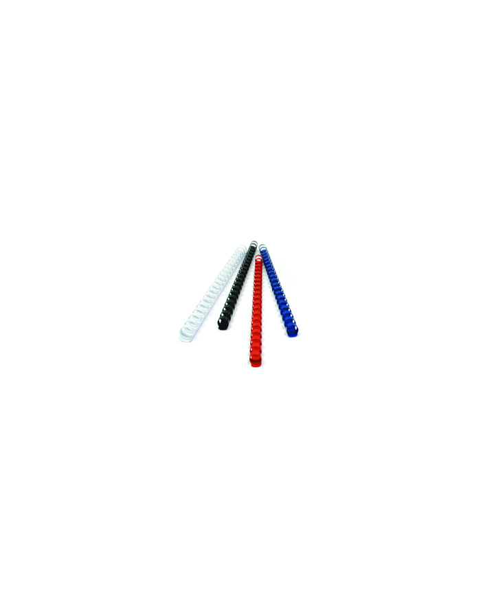Fellowes Grzbiet plastikowy okrągły 10mm czarny, 100 szt. główny