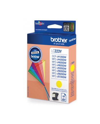 Tusz Brother LC223YBP yellow blister pack|550str|MFC-J4420DW/MFC-4620DW/MFCJ5320 nr 2