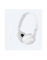 Sony Słuchawki nauszne składane ZX białe  AP ( z mikrofonem) - nr 21