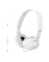 Sony Słuchawki nauszne skladane ZX  białe - nr 41