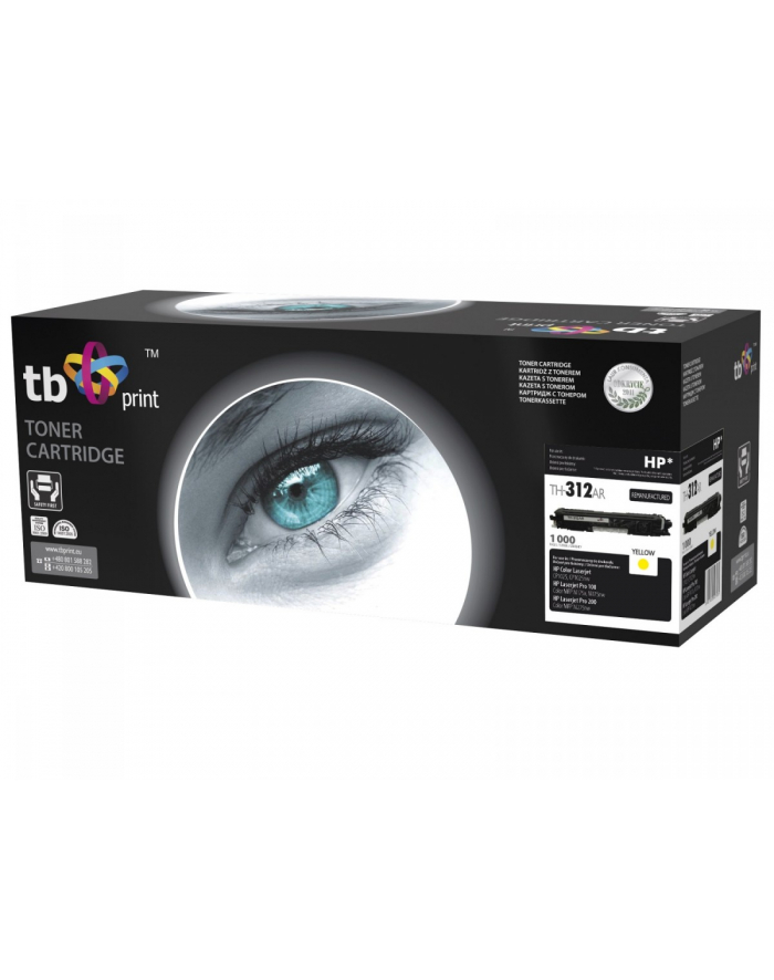 Toner do HP CP 1025 YE TH-312ARO  ref.nowy OPC główny