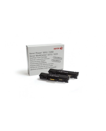 Toner dwupak BLACK  2x3.0k  do Phaser3052/3260 WC3215/3225 nr 1